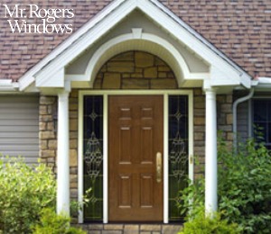 Fiberglass front door