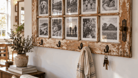 Rustic Window Photo Collage Rustic Window Photo Collage