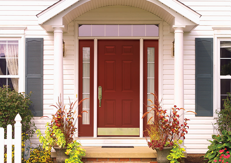 Front Door Paint Is Peeling How To Paint A Metal Exterior Door