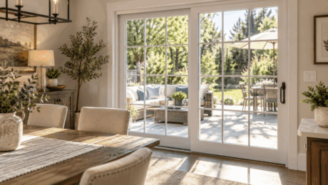Sunlit Indoor-Outdoor Dining Retreat Sunlit Indoor-Outdoor Dining Retreat