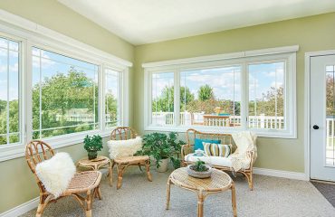 Photo of Sun Room with New Windows