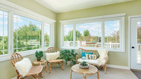 Photo of Sun Room with New Windows