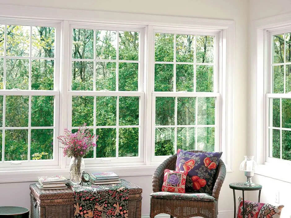 Replacement Windows from Mr Rogers Windows on a Home in Williamsburg VA