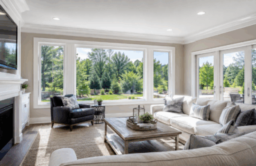 SmartSun glass windows in a Virginia Beach living room